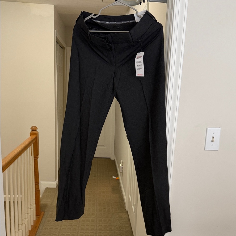 Express Elegant Charcoal Women’s Dress Pants
